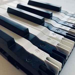 Digital piano key